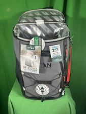 Titan by Arctic Zone Eco Backpack Cooler Soft Sided Bag 16QT/24 Cans,