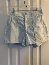 Vintage OP Ocean Pacific Shorts Men s 70 80s Corduroy Baby Blue Size 34