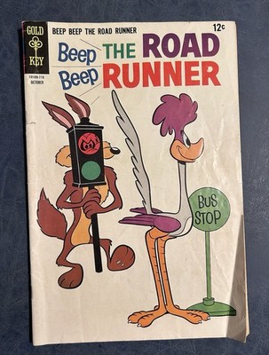 Gold Key Comics, Beep Beep Road Runner #5 Mid Grade October 5, 1867
