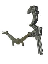 MOTU He-Man Bionatops Side Gun & Horn Mount Harness accessory part Mattel 1986