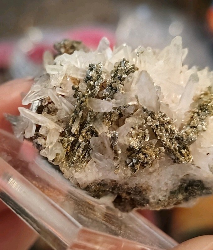 Pyrite Pseudomorph after Pyrrhotite with Quartz & Sphalerite – Trepča, Kosovo