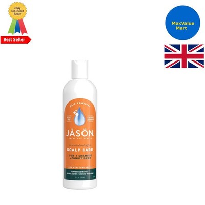 JASON Soothing 2-in-1 Shampoo + Conditioner - 355ml Gentle Cleansing Solution
