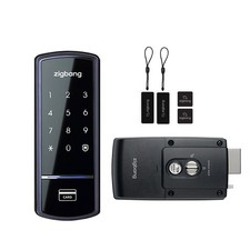 Zigbang SHS-1321 Digital Door Lock Touch Keypad Smart Rim Lock Former Samsung