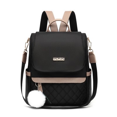 Fashionable Women's Backpack, Adjustable Shoulder Straps, Multiple Back Styles, 