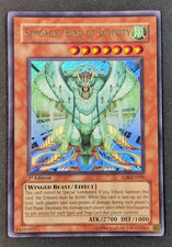 Yugioh TCG Card - 1x Simorgh, Bird of Divinity - SD8-EN001 - NM - 1st Ultra Rare