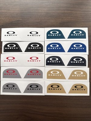 2024-2026 Oakley Football Helmet Visor Eye Shield Tab Decals