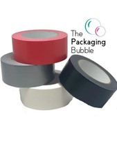 Duct Gaffer Heavy Duty Waterproof Cloth Tape 50mm x 50m Silver Black yellow Red 0.12 per metre