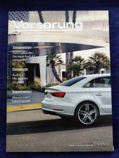 Vorsprung Audi Magazine 2.2013 Audi A3 Q3 TT S7 Sportback David Garrett