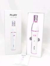 Pluxy Epil Pro 3 Facial Hair Epilator Wand Removal Tool Pink White Cordless