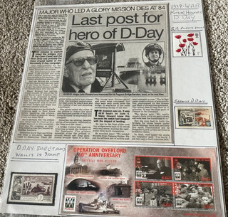 SPECIAL ITEMS UNIQUE ITEMS RARE FIRST DAY COVER STAMPS D DAY LANDINGS UNIQUE.