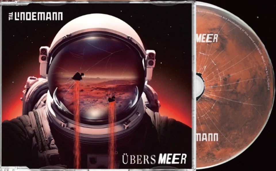 Till Lindemann ( Rammstein ) - Übers Meer   Maxi CD  3 Tracks Piano Phantom NEU - Bild 2 von 2