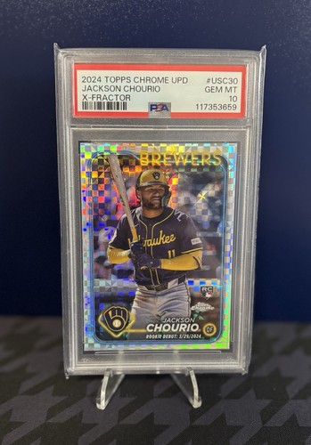 Jackson Chourio [X-fractor] #USC30 card