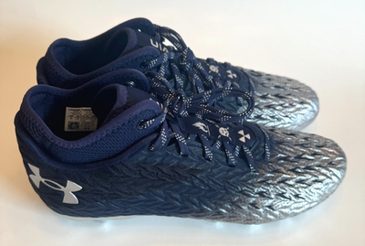 Under Armour Football Cleats Mens 11 Navy Spotlight Clone 4.0 MC 3027977 400 NEW Under Armour Spotlight Clone 4.0 MC Football Cleats Navy  main image 4