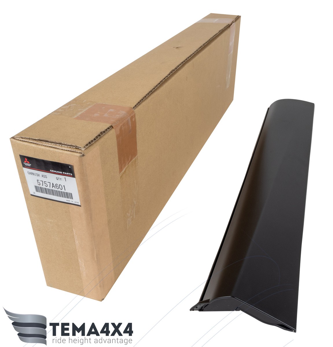 Genuine OEM Left Rear Door Molding for Mitsubishi Outlander 2022