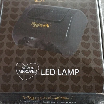 Magpie LED Gel Nail Dryer Lamp, Black Plastic, Electric Powered - Image 1 of 3