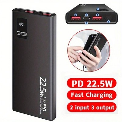 9000000mAh Portable Power Bank Dual USB External Battery Charger For Cell Phone