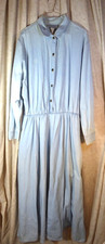 Women's Carol Anderson Chambray Denim Dress Shirt Size 22W VINTAGE 90s USA MADE