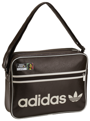 adidas Bob Marley Messenger Bag Brown Retro Originals Classic Logo