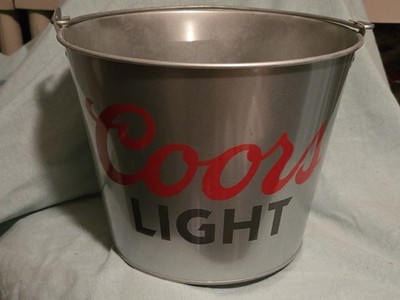 Coors Light Beer Metal Ice Bucket From Come And Take It 2022