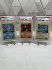 PSA 10 1st Edition Team Rocket Dark Charizard, Dark Blastoise, Dark Dragonite 🔥
