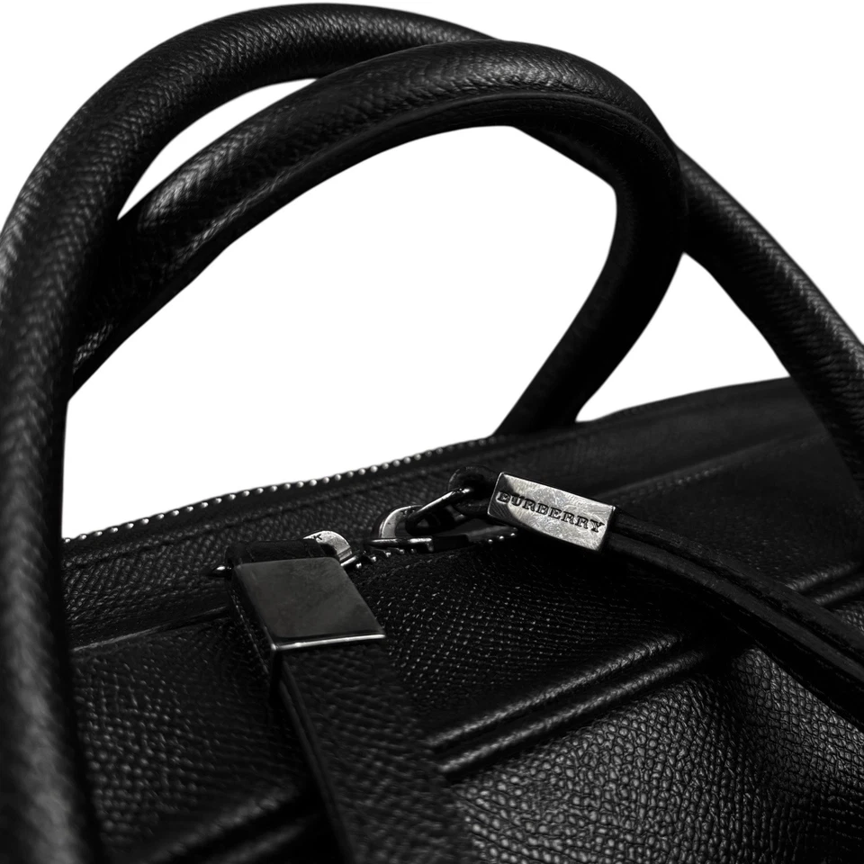 Maletín de cuero de 2 vías Burberry Foto 3 de 4