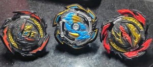 Beyblade Burst DB B-194 Lot of 3 Spinning Battle Tops 