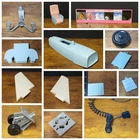 Vintage 1999 Barbie Jumbo Jet Blue Airplane Plane Replacement Parts, You Choose