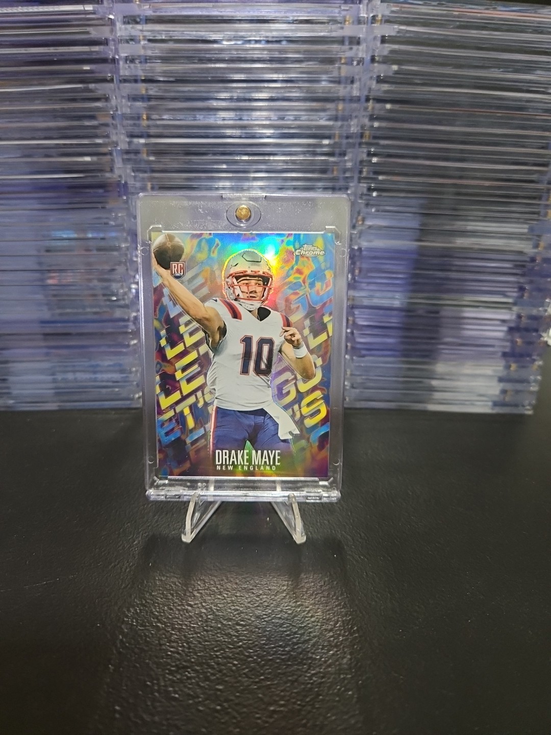 DRAKE MAYE 2024 ROOKIE TOPPS CHROME LETS GO SSP!!!