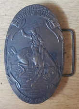 Cowboy Champion Broncho Buster Montana Belt Buckle by Bergamont