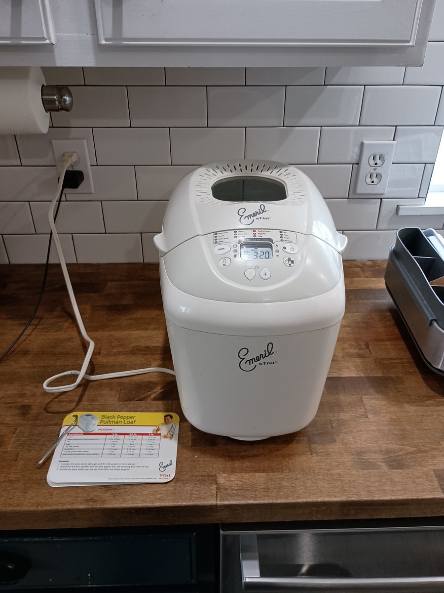Emeril by T-Fal Bread Machine Baguette Maker B01 3 Lbs