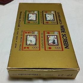 Nintendo Game ＆ Watch Chef Boxed Japan