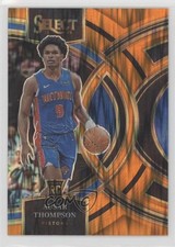 2023-24 Panini Select Premier Level Orange Flash Prizm Ausar Thompson #128 11oh