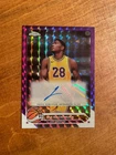 2023-24 Topps Chrome - Autographs Rui Hachimura Purple Geometric Refractor