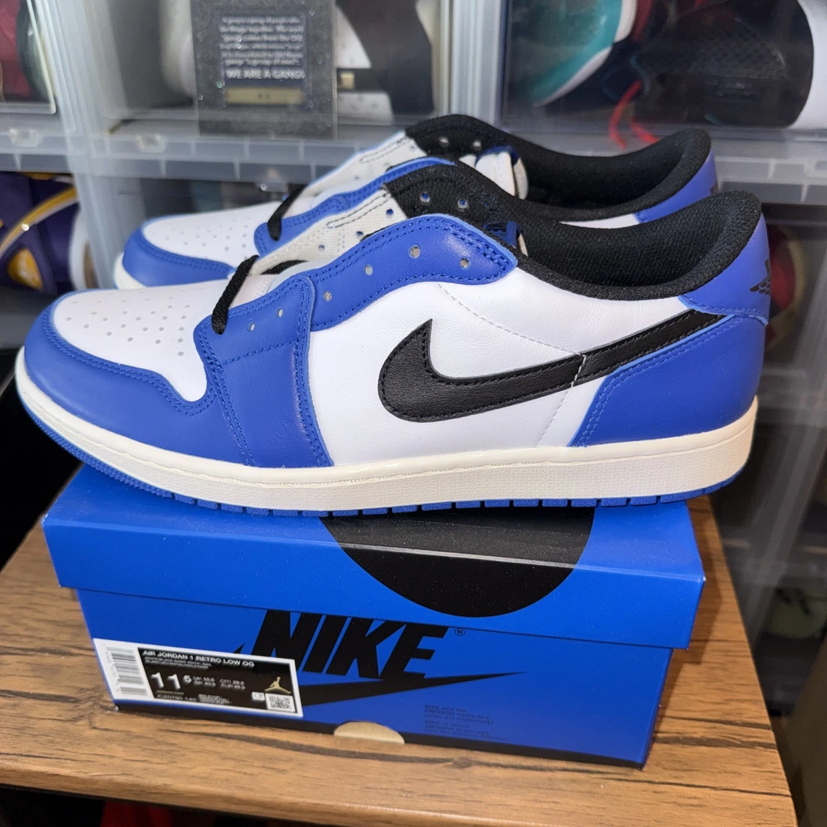 Jordan 1 Low White Black for Sale | Authenticity Guaranteed | eBay