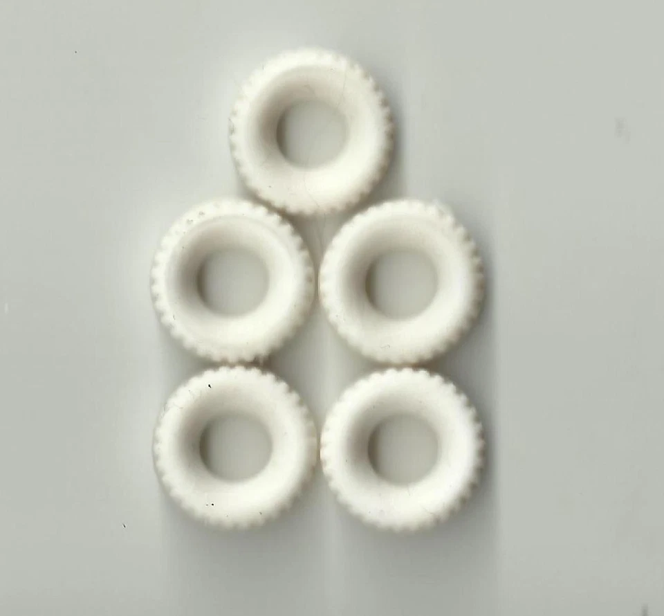047b. MERCURY 1/48- 5 Gomme replica / Replica Tyres/Pneus replica (small models) - Immagine 2 di 4