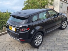 2014 Range Rover Evoque 2.2 SD4. Santorini Black with impressive Ivory Interior