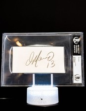 Dan Marino Index Card Autographed / BGS Auto Authentic