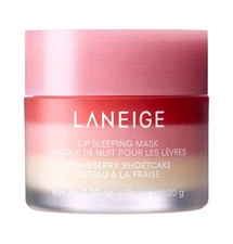 LANEIGE Lip Sleeping Mask Intense Hydration with Vitamin C, Strawberry Shortcake
