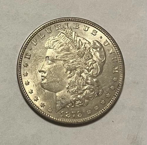 1878 8TF AU++ Morgan Silver Dollar