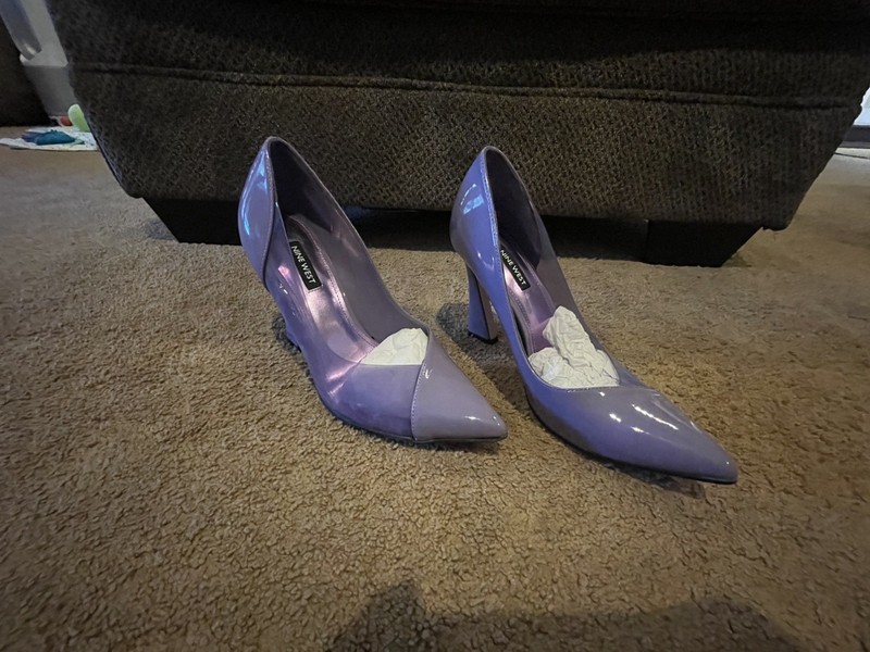 Nine West Toba 3 Women Size 8 Medium Color Purple NEW. No box