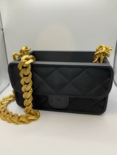 Quilted Handbag Planter / Makeup Brush Holder 3D Printed Bag