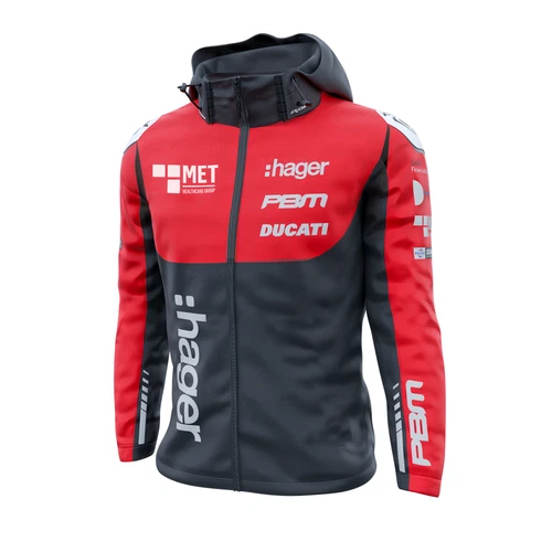 Official PBM  Ducati Team SoftShell Jacket by Ixon -