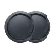 2Pcs 3.3 Inch Guitar Soundhole Cover Silicone Feedback Buster for Acoustic El...
