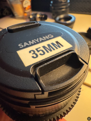 Samyange 35mm T1.3 Cine Lens Sony E mount (ASP-C)