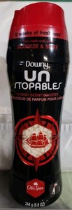 DOWNY UNSTOPABLES UNSTOPPABLES OLD SPICE SCENT BOOSTER BEADS IN-WASH 8.6 oz NEW
