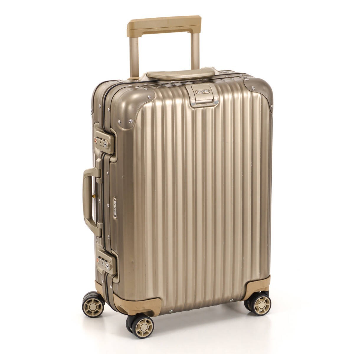 Rimowa Topas 32L Gold 4 wheels Carry Case Suitcase | eBay