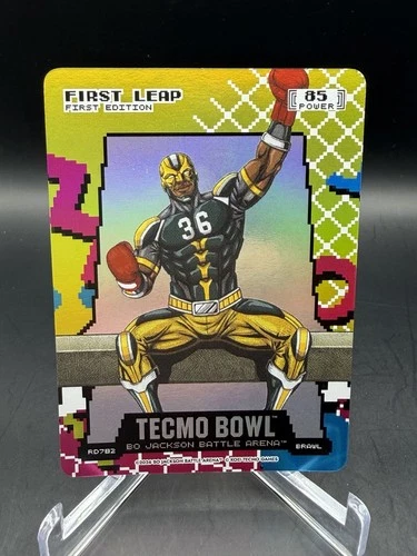 2026 BOBA Tecmo Bowl First Leap RD782 8-Bit Rad Battlefoil Brawl LeRoy Butler