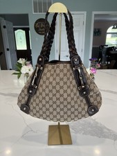 Autentica borsa a tracolla Gucci Babouska GG tela 162900 | Vintage Y2K | Autentica