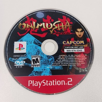 Onimusha Warlords (Sony PlayStation 2 PS2, 2002) - Disc Only, Tested, Working