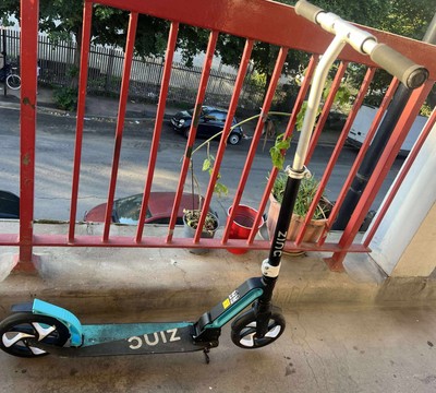 Zink Roller Zinc Cruiser SA0201 Scooter Outdoor Kinder Alter 5-16 Jahre Schwarz.